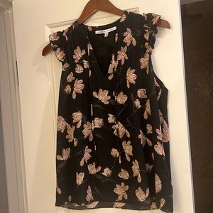 Collective concepts blouse sleeveless excellent shape worn once. Lined XS